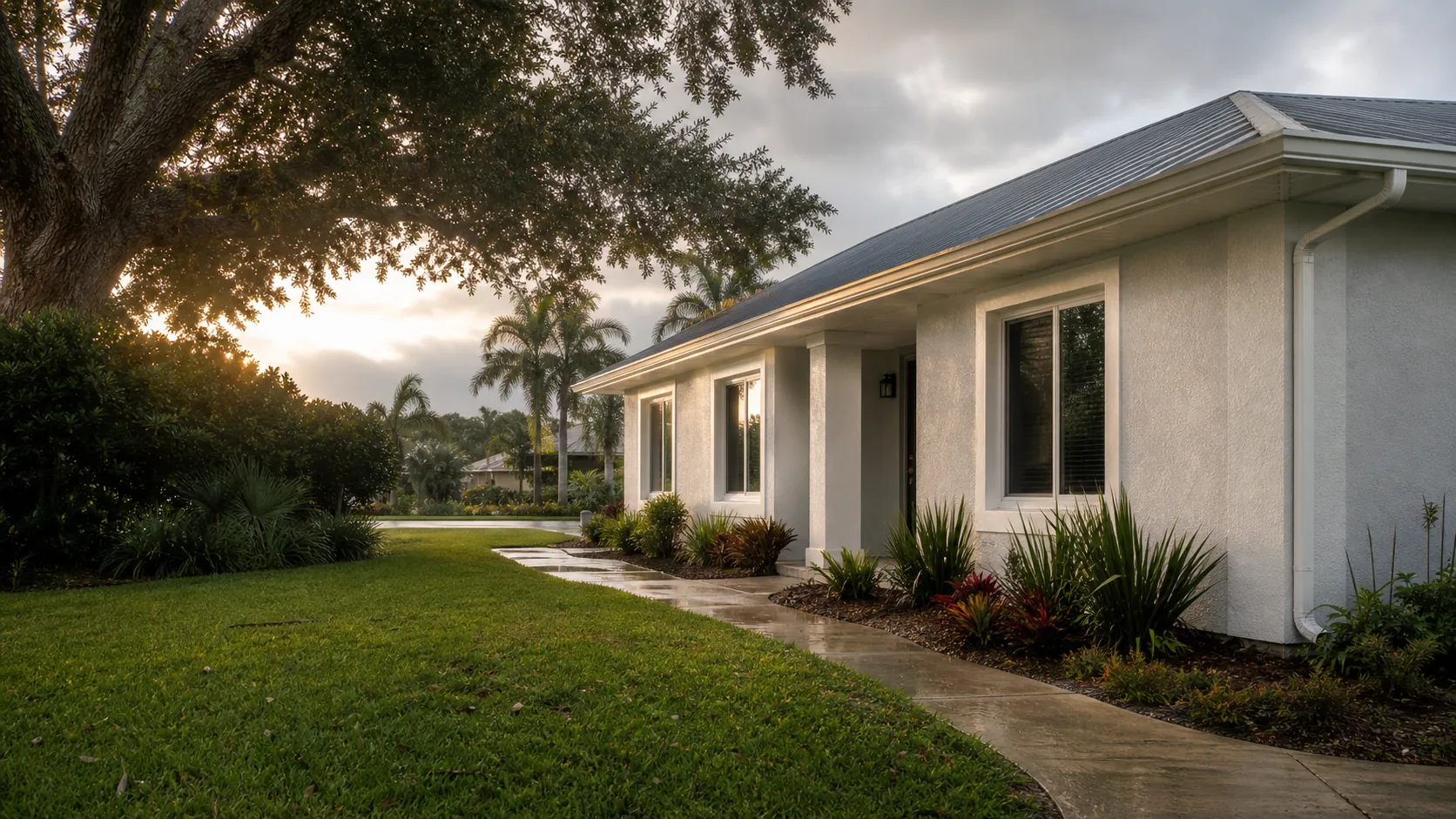 A believable Port St. Lucie-area home suited to standby generator installation planning